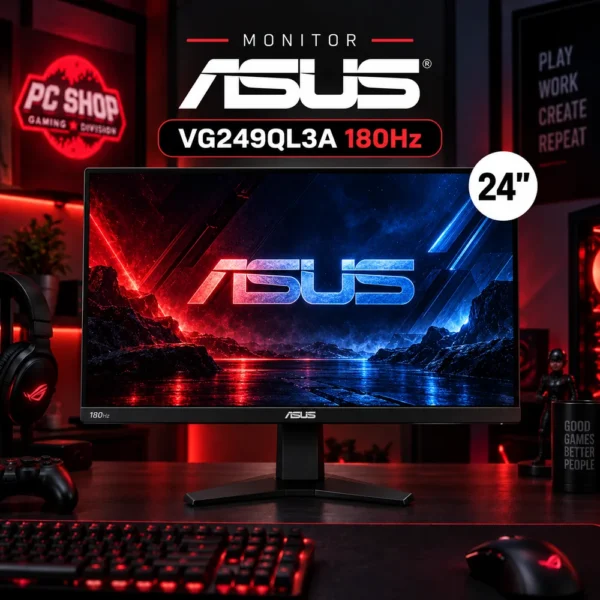 Monitor ASUS 180hz FHD 24'' IPS